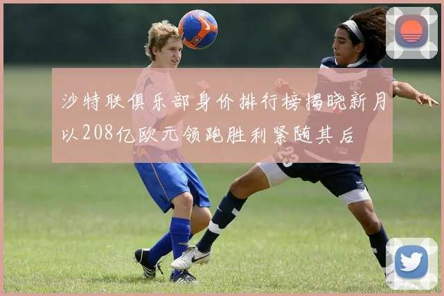 沙特联俱乐部身价排行榜揭晓新月以208亿欧元领跑胜利紧随其后